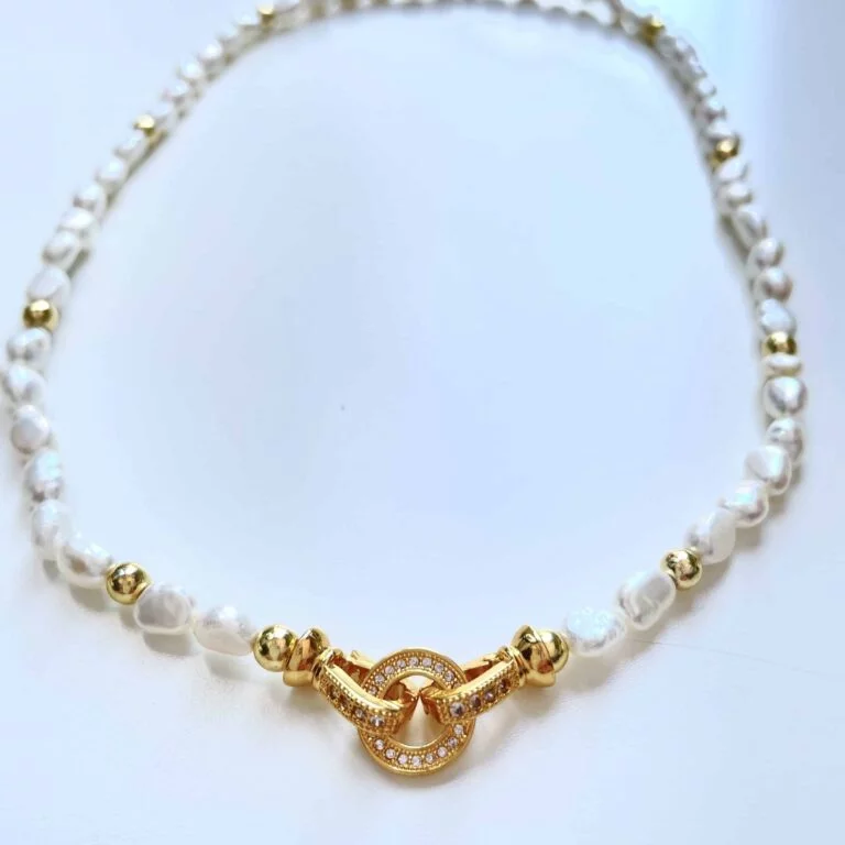 Baroque Pearl Delicacy Necklace.