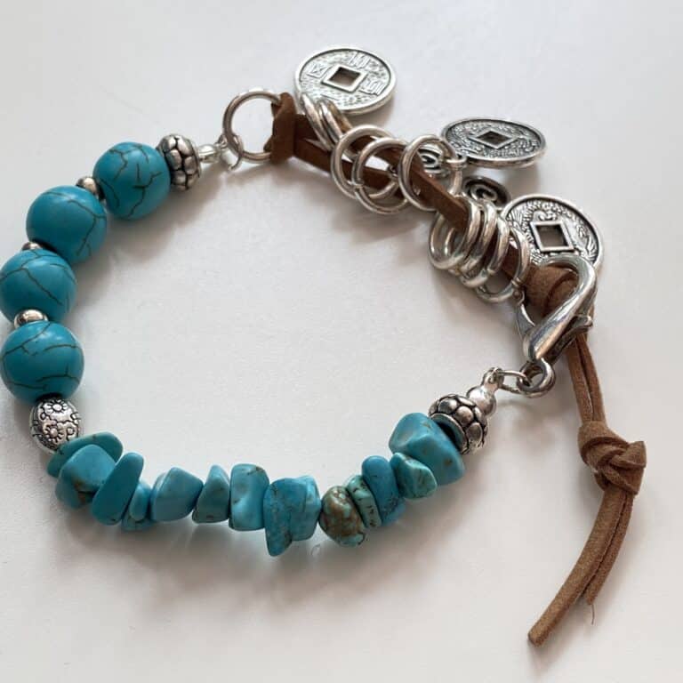 Blue Turquoise Country Girl Bracelet