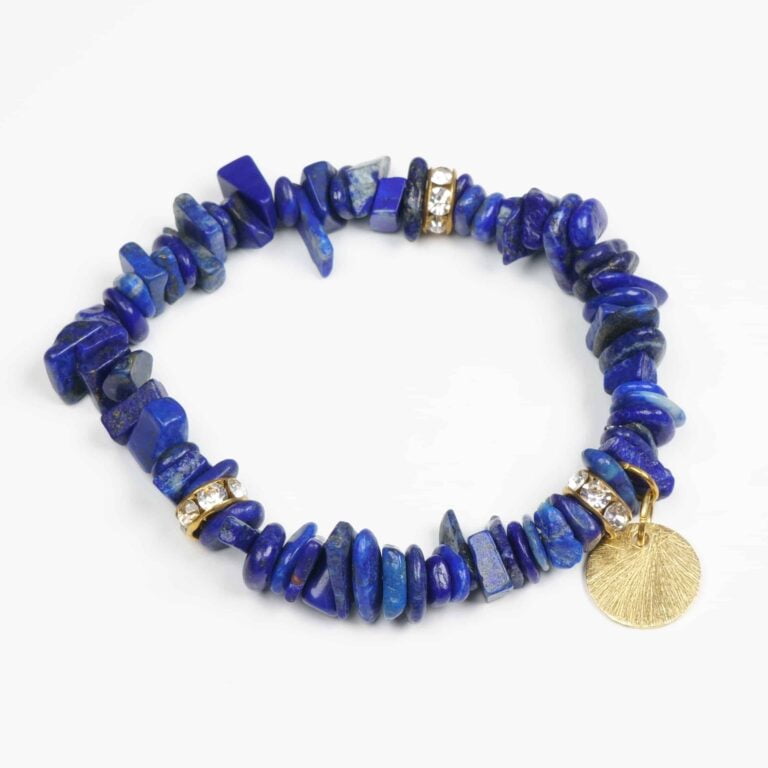 Lapis Lazuli Gold Chic Bracelet