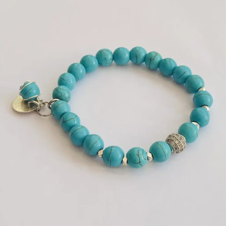Turquoise Delicate Silver Bracelet