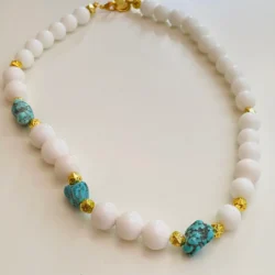 Turquoise Jade  Necklace