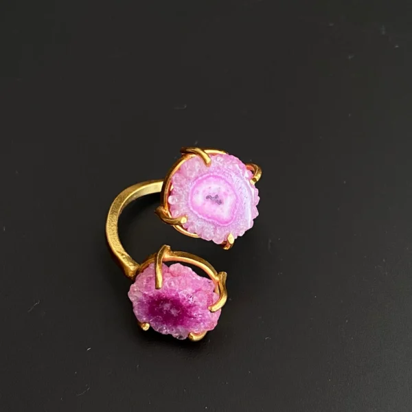 Rose Crystal Ring