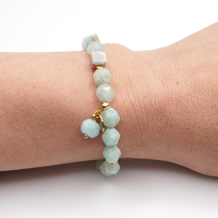 Amazonite Spring Summer Bracelet V2 Scaled