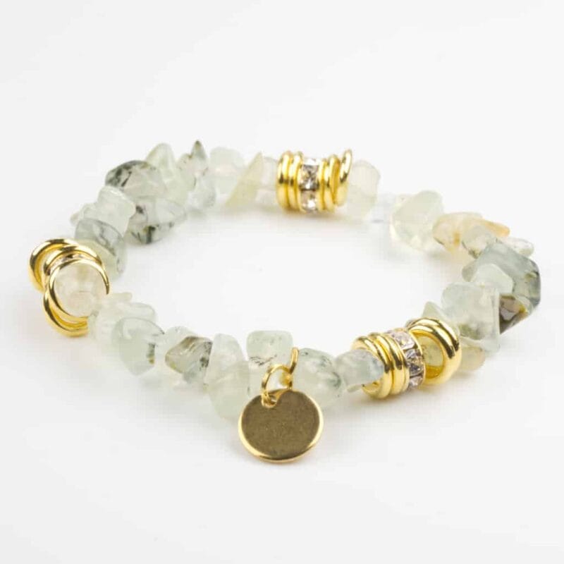 Aventurine Gold Bracelet