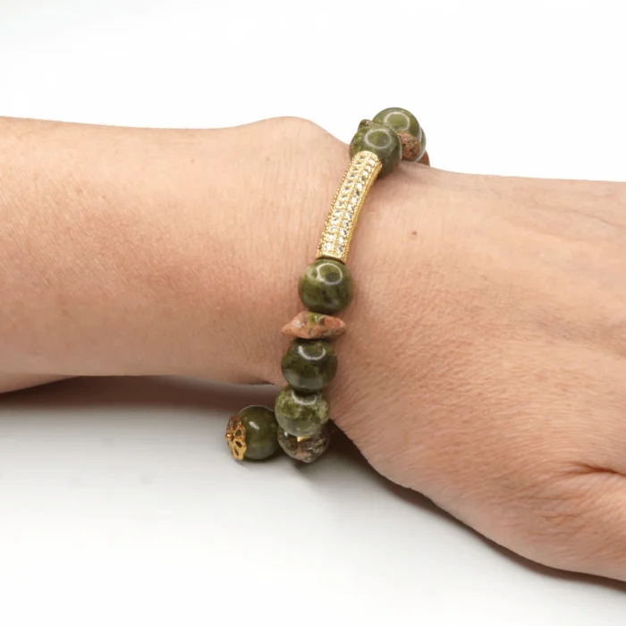 Green Jasper Bracelet