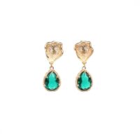 Green Zircon Earring