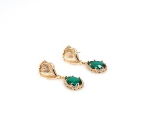 Green Zircon Earring