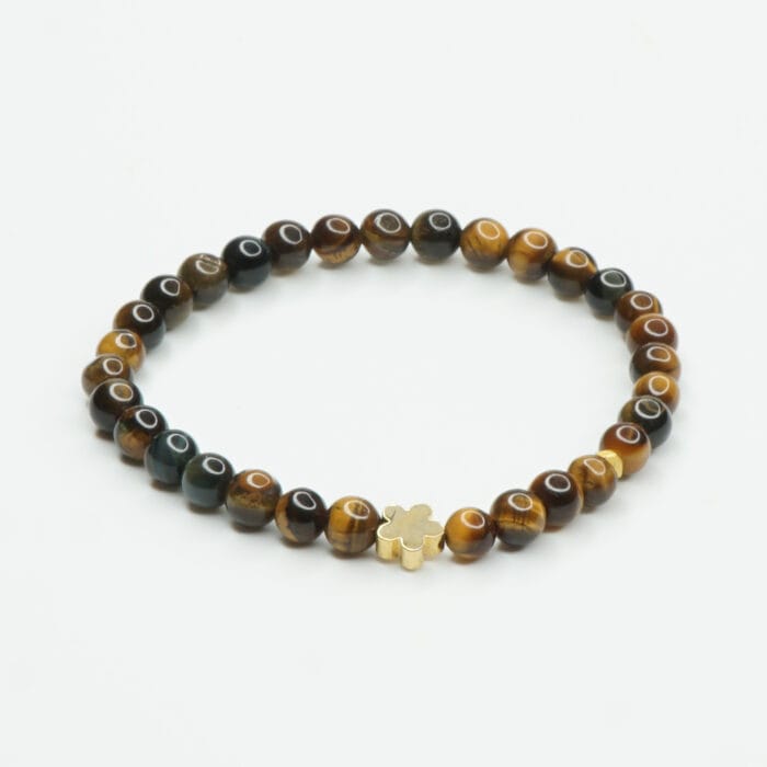 Tiger Eye Charm Bracelet