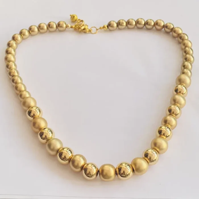 Elegant Gold Hematite Necklace