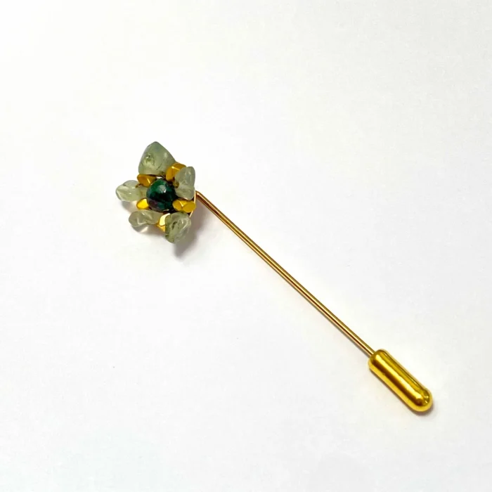 African Turquoise Pin Brooch