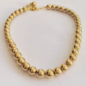 Gold Hematite Necklace