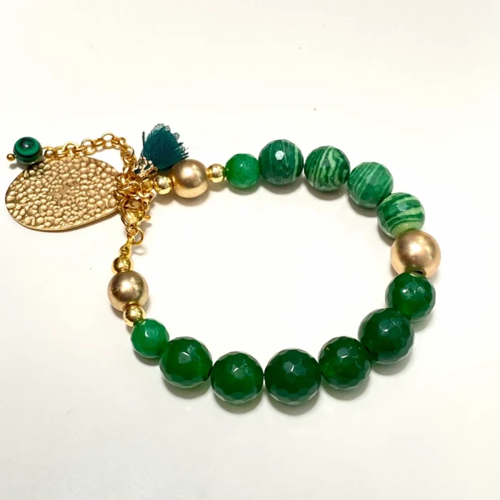 Malachite Green Jade Bracelet