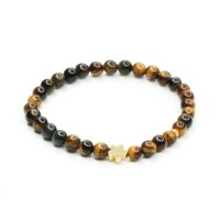 Tiger Eye Charm Bracelet