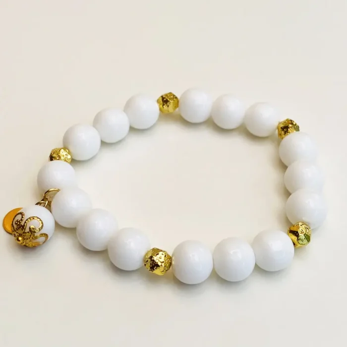 White Jade Chic Bracelet