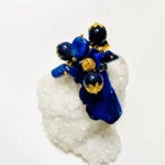 Natural Lapis Lazuli Gemstone Brooch Art