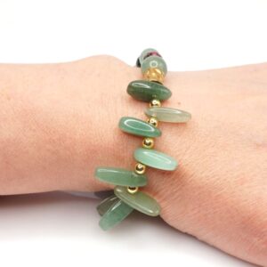 Aventurine and African Turquoise Bracelet