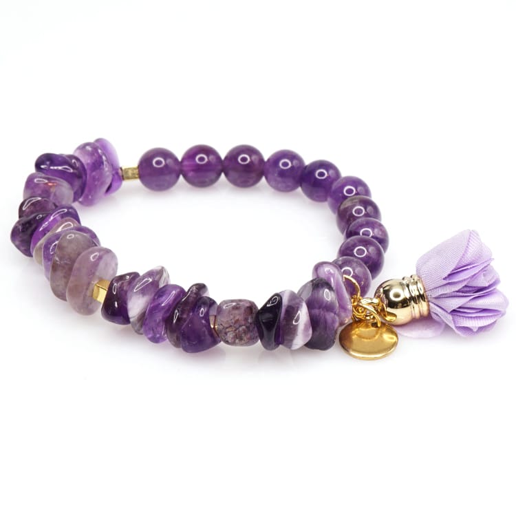 Blossom Amethyst Bracelet Flower 2