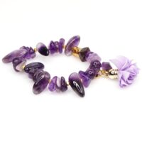 Blossom Amethyst Bracelet Flower