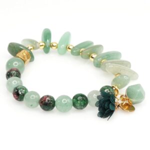 Aventurine and African Turquoise Bracelet