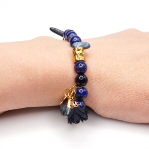 Lapis Lazuli Gold Bracelet