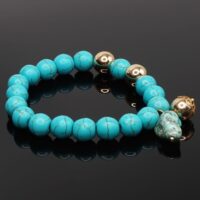 Luxury Gold Plated Turquoise Bracelet