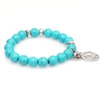 Luxury Silver Turquoise Bracelet