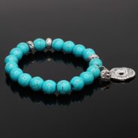 Luxury Silver Turquoise Bracelet