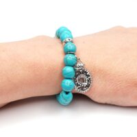 Luxury Silver Turquoise Bracelet