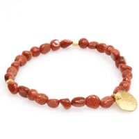 Sand Stone Petit Gold Bracelet