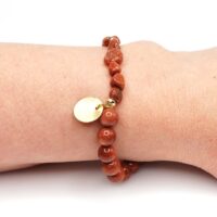 Sandstone Petit Gold Bracelet