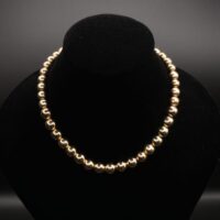 Gold Hematite Necklace