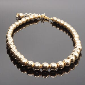 Gold Hematite Necklace